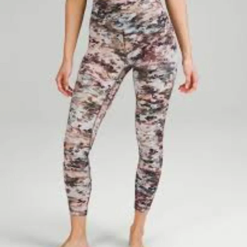 ✅ Lululemon Align High-Rise Pant 25”‎ - Size 10 - Future Utopia Multi